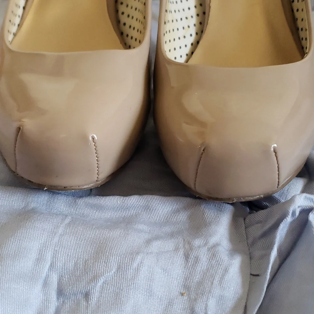 Madden Girl Nude Pump Heels - Picture 2 of 9